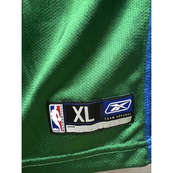 Vintage Reebok Michael Finley #4 Dallas Mavericks NBA Jersey Size XL - Picture 6 of 10